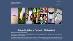 Podgląd strony internetowej fotografa