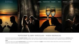 Podgląd strony internetowej fotografa