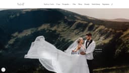 Preview of the photographer's website
