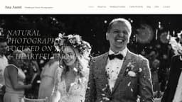 Preview of the photographer's website