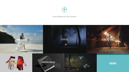 Preview of the photographer's website