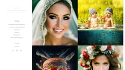 Preview of the photographer's website