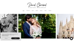 Preview of the photographer's website