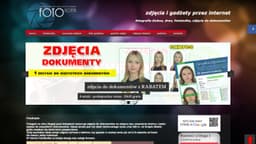 Preview of the photographer's website