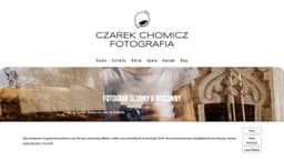 Preview of the photographer's website