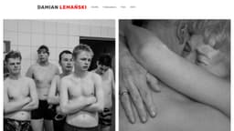 Preview of the photographer's website