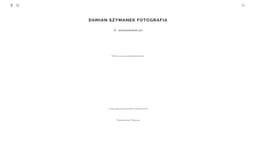 Preview of the photographer's website