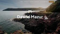 Preview of the photographer's website