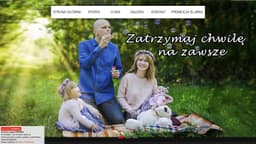 Preview of the photographer's website