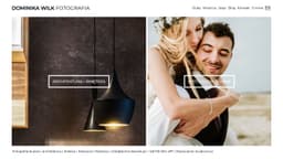 Podgląd strony internetowej fotografa