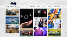 Preview of the photographer's website