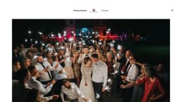 Preview of the photographer's website