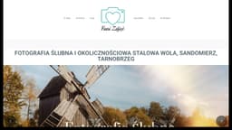 Preview of the photographer's website