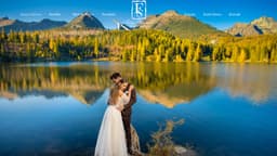 Preview of the photographer's website