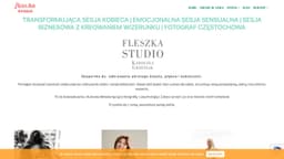 Preview of the photographer's website