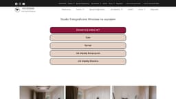 Preview of the photographer's website
