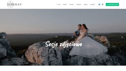 Preview of the photographer's website