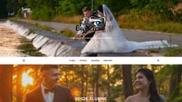 Preview of the photographer's website