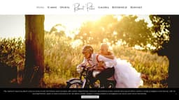 Preview of the photographer's website