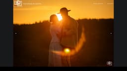 Preview of the photographer's website