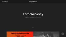 Preview of the photographer's website