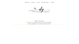 Preview of the photographer's website