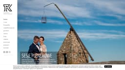 Preview of the photographer's website