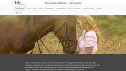 Preview of the photographer's website