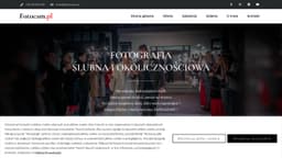 Preview of the photographer's website