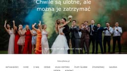 Preview of the photographer's website
