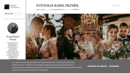 Preview of the photographer's website