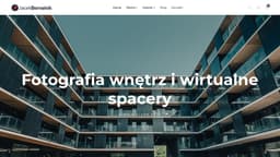 Preview of the photographer's website