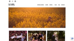 Preview of the photographer's website