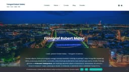 Podgląd strony internetowej fotografa