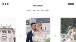 Podgląd strony internetowej fotografa