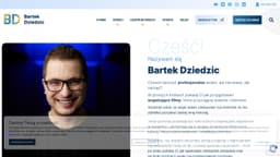 Podgląd strony internetowej fotografa