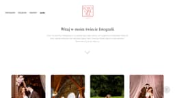 Preview of the photographer's website