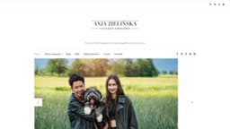 Preview of the photographer's website