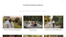 Preview of the photographer's website