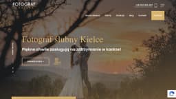 Preview of the photographer's website