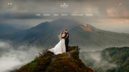 Preview of the photographer's website