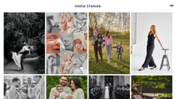 Preview of the photographer's website