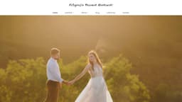Preview of the photographer's website
