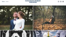 Preview of the photographer's website