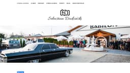 Preview of the photographer's website