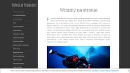 Preview of the photographer's website