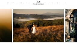Preview of the photographer's website