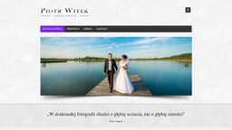 Podgląd strony internetowej fotografa