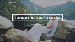Preview of the photographer's website