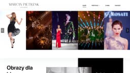 Preview of the photographer's website